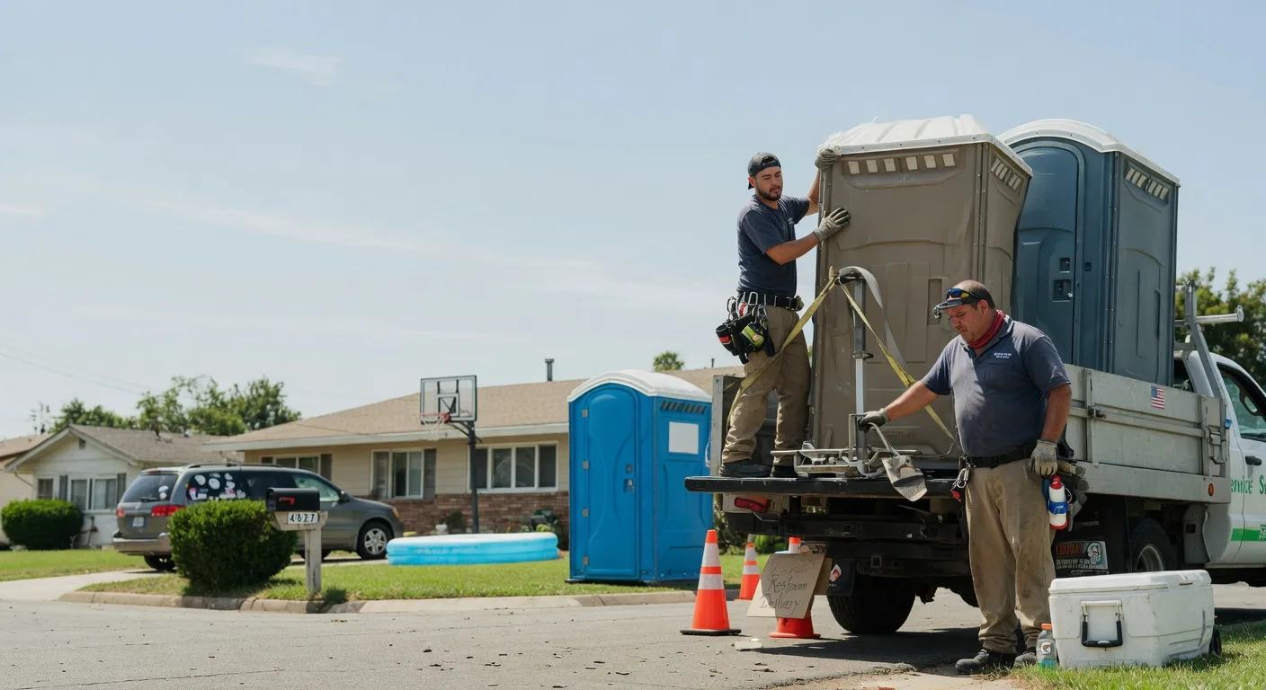 Porta Potty Rental in Thomasboro, IL near me